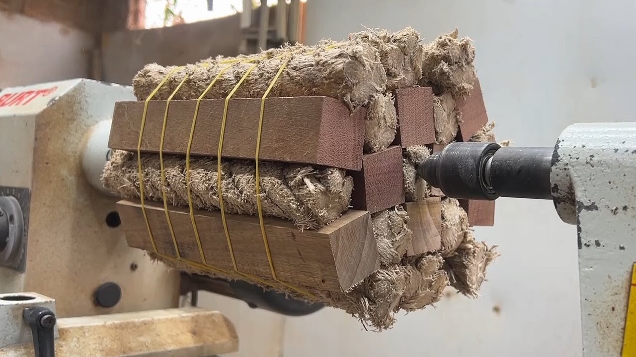 Twist and Swirl A unique Woodworking Project Using Rope that Yields Unexpected Results