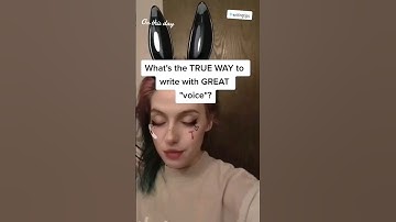 How To ACTUALLY Write Authentic Voice In Books #authortube #writer #author