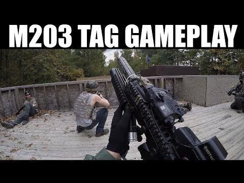 Airsoft Grenade Launcher M203 Taginn Gameplay Zulu 24