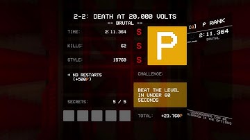 Daily ULTRAKILL P-rank until I get HRT (day 68 | 2-2)