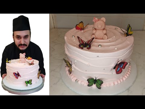 Tortların Hazırlanması #58 / Qız Uşağına aid Tort / Cake / #vlog #tortlar