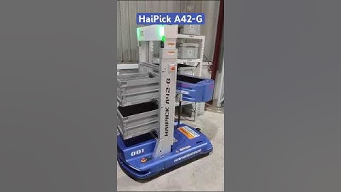 A42-G HaiPick Hai Robotics xts technologies auto carton box robotics handling warehouse automation