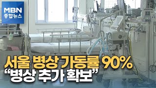 서울 병상 가동률 처음 90% 넘어…시립·민간 총동원 …