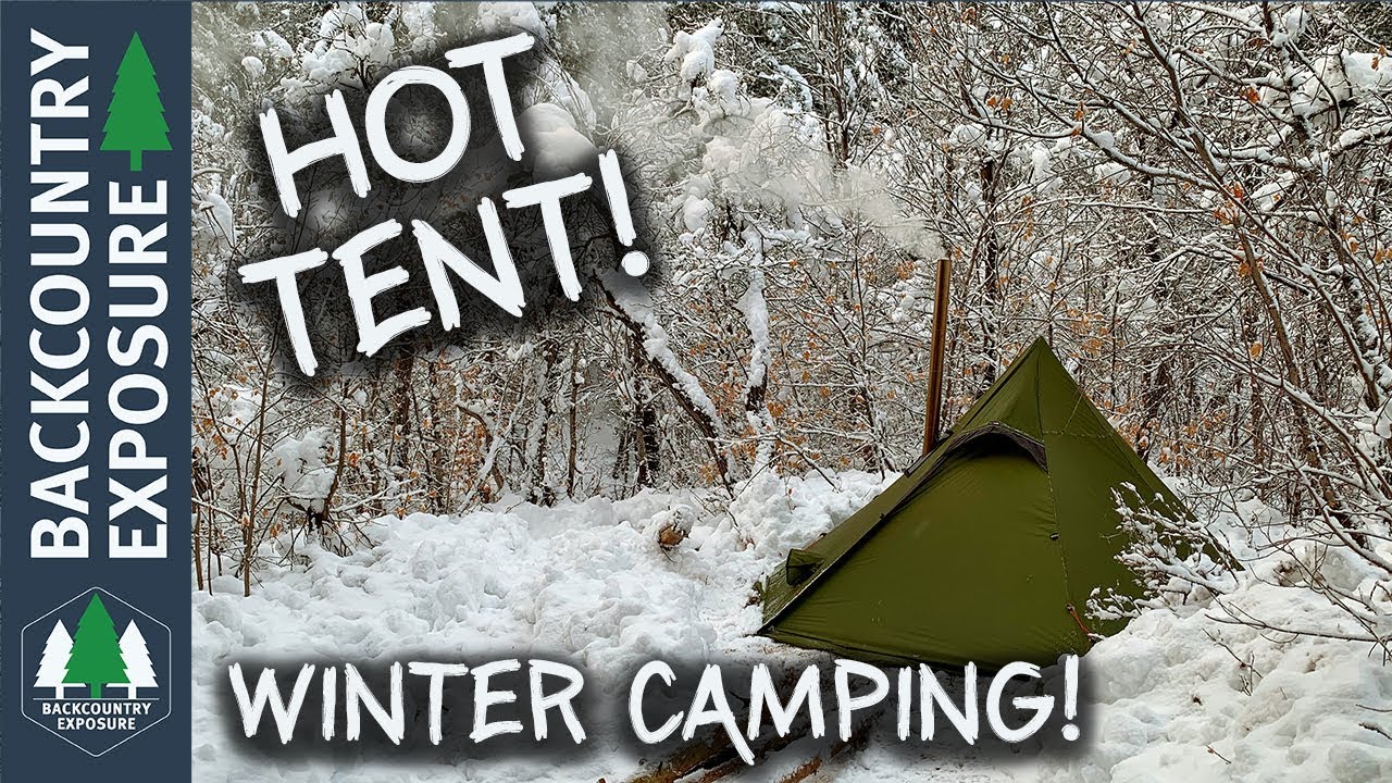 Winter Camping in a Snow Trench - Sub Zero Bivvy Bag Adventure - YouTube