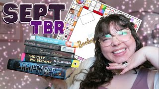 SEPTEMBER TBR | Winning My TBR Game, Bookoplathon, and A GIVEAWAY 🎉