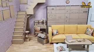 DIY 박스로 만든 3층 캣하우스-1 | DIY Cardboarad Cat House by Cat Monster 2,195 views 2 years ago 12 minutes, 9 seconds