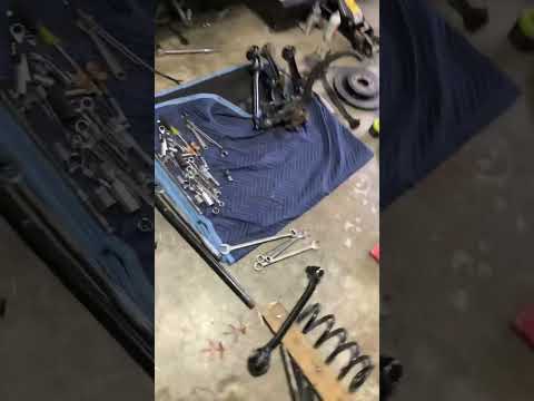 What have I done? Chrysler 300 control arm replacement and Eibach Sportline Coil Springs