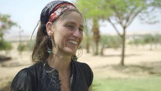 Na’ama Atidya at the Einot Kedem Sheep Ranch