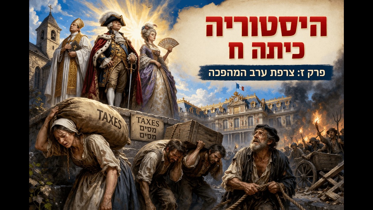 היסטוריה כיתה ח': יחידה 3 - פרק ז: צרפת ערב המהפכה | שלושת המעמדות ...