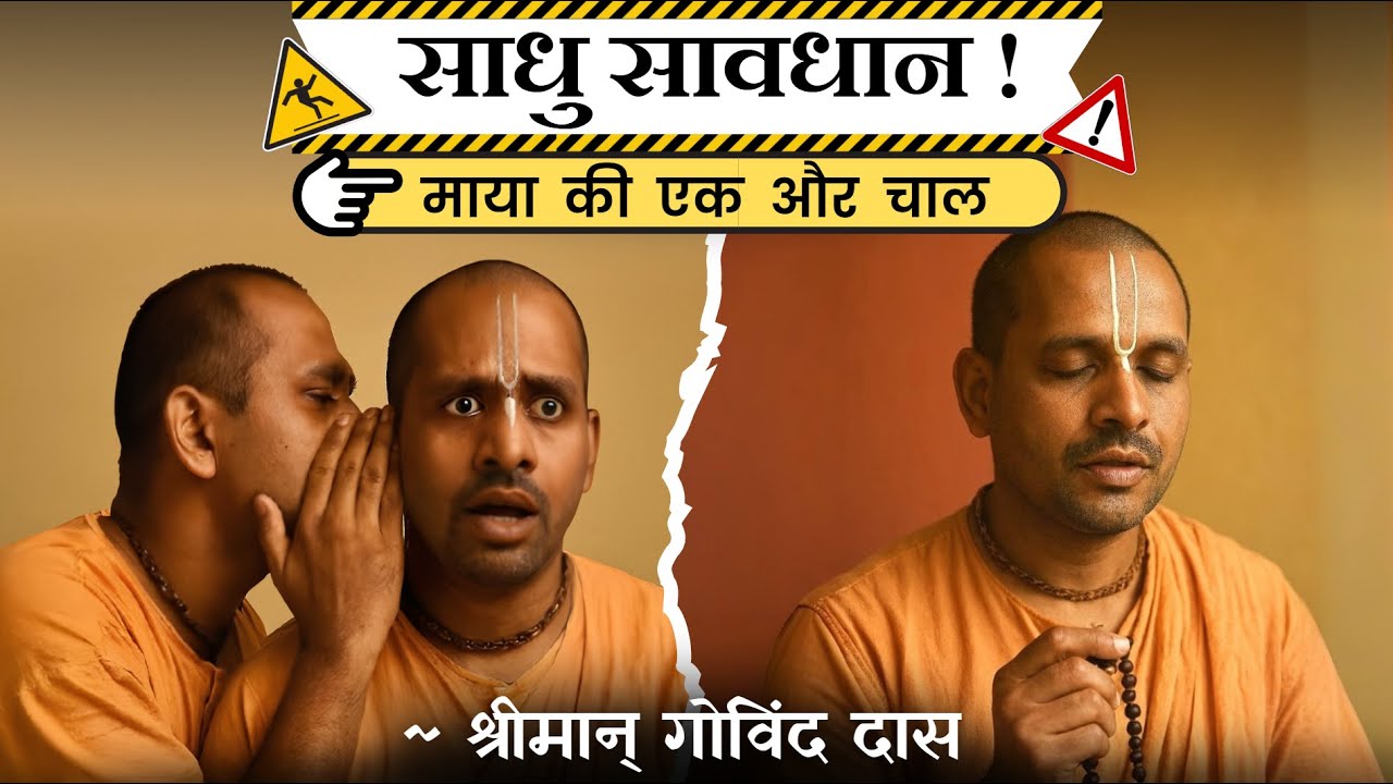 साधु सावधान ! माया की एक और चाल ~ S.B.2.4.11 ~ श्रीमान् गोविंद दास ~ Sunday Feast Class