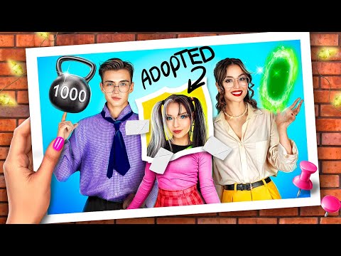 My New Parents Are Superheroes! The Incredibles in Real Life!