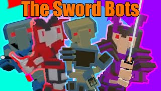 The Sword Bots of Clone Drone in the Hyperdome