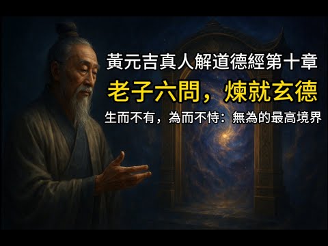 第10章・黃元吉《道德經講義》