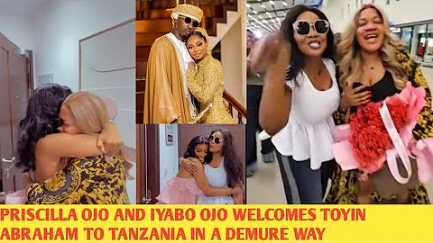JP2025❤️ PRISCILLA OJO AND JUMA JUX WELCOMES TOYIN ABRAHAM EMOTIONALLY TO TANZANIA
