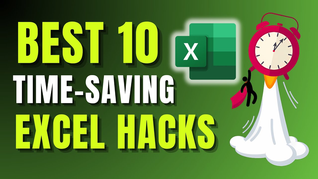 How To Use Excel Time Hacks You Should Know | Best Top 10 Tips