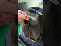 NEW patent hair Q6 no glue reusable times #hairextensions #hairstyle