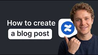 How to Create a Blog Post on Confluence (2026 Method)