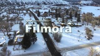 Phantom 3 footage of Ridgway, CO - test run