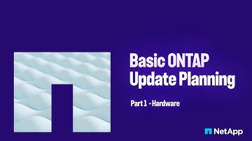 ONTAP Update Planning - Basic Steps