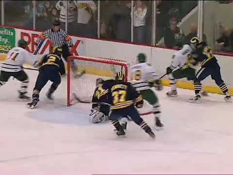 Michigan Goaltender Shawn Hunwick for All-American