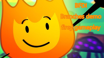 BFDI Branches demo: Firey gameplay