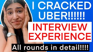I cracked Uber  L4 Interview Experience ✌✌✌