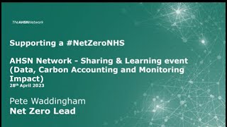 Carbon accounting and measuring impact webinar