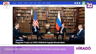 Tv21 Ungvár - Híradó 2022.04.26. Délutáni Hírek
