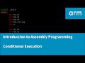 Introduction to Assembly Programming with ARM - Conditional Instruction Execution