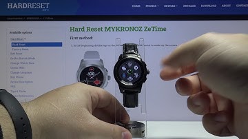 How to Activate Silent Mode in MYKRONOZ ZeTime – Silent Preferences