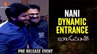 Nani Dynamic Entrance | Bhaagamathie Movie Pre Release Event | Anushka | Unni Mukundan | Thaman S