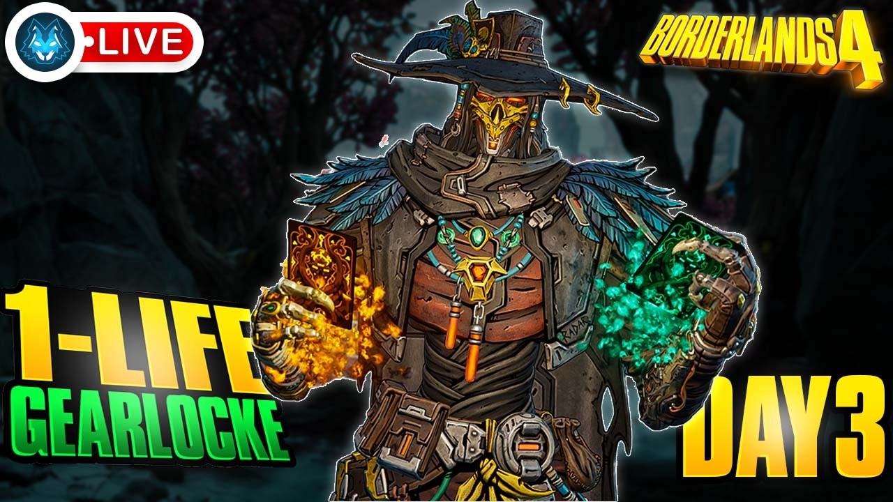 1-Life Gearlocke Challenge [Lictor Split] - Day 3 | Borderlands 4 Allegiance Challenge Run