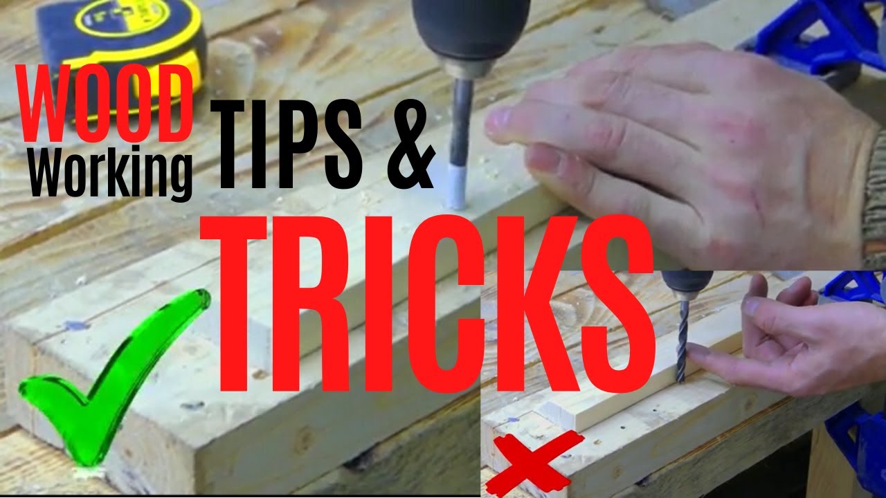 Top 10 Woodworking Ideas Tips & Tricks for Beginners - YouTube