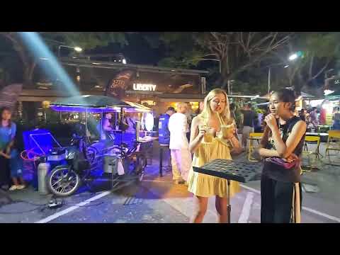NeneRoyal Streaming At Fun Friday Night Market
