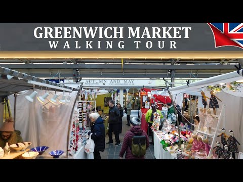 Video: Viziting Market Greenwich din Londra