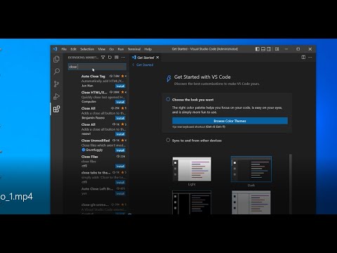 how to install latest vs code   and configure extensions||web designing and development course part1