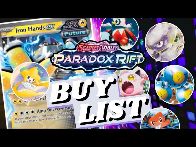 Paradox Rift Translations — JustInBasil's Pokémon TCG Resources