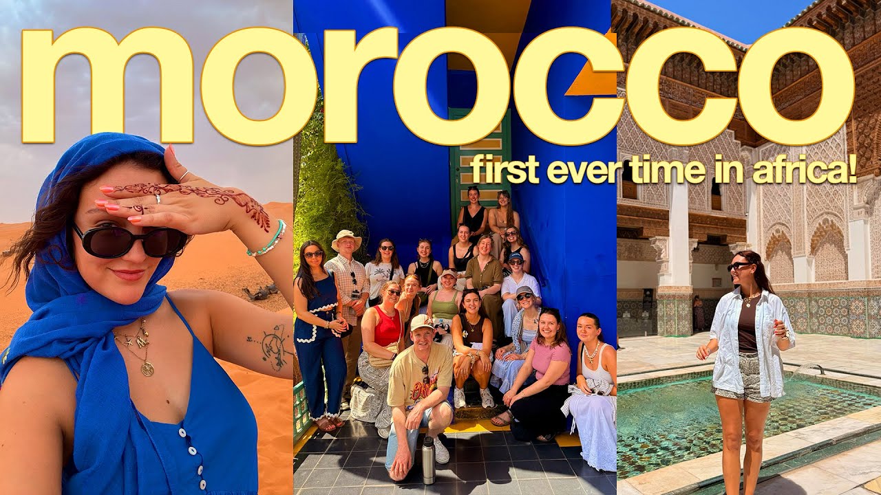 10 DAYS IN MOROCCO! First Impressions, Marrakech & Camping in the SAHARA 🏜️