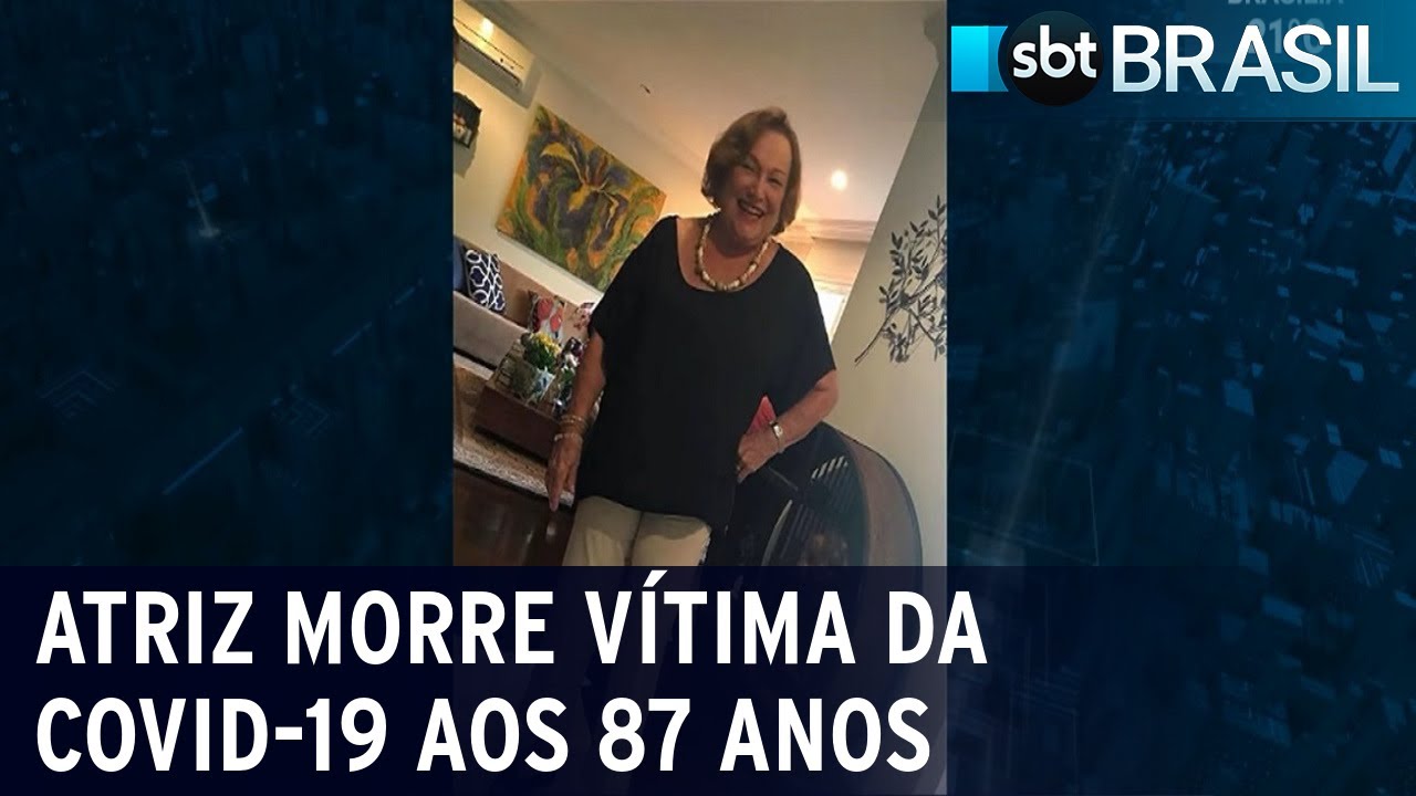 Corpo da atriz Nicette Bruno é cremado no Rio de Janeiro | SBT Brasil (21/12/20)