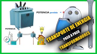 ⚡ Como funciona el TRANSPORTE DE ENERGÍA ELÉCTRICA y la importancia de los transformadores by Casi Maestro 113,390 views 3 years ago 10 minutes, 17 seconds