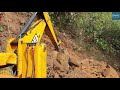 Hilly New Road-Part 3-Backhoe Loader-Hilly Road Construction