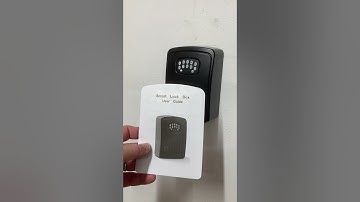 Smart Lock Box (Supports Tuya) - Mechanical Security