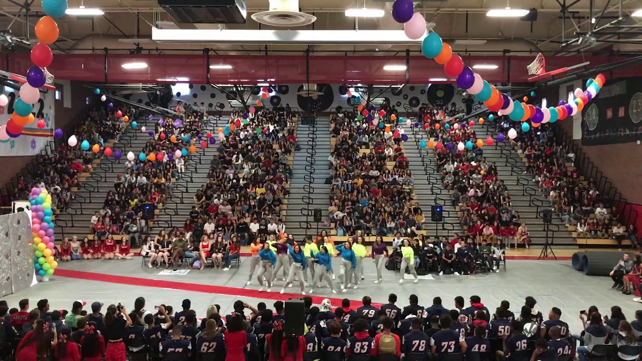 Colony high school pep rally 2019 (dance team) YouTube