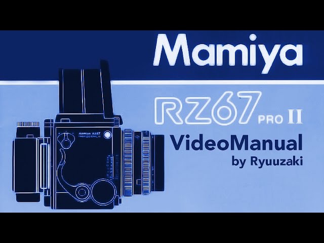 RZ67 Pro II Video Manual : 20 - Using a Tripod - YouTube