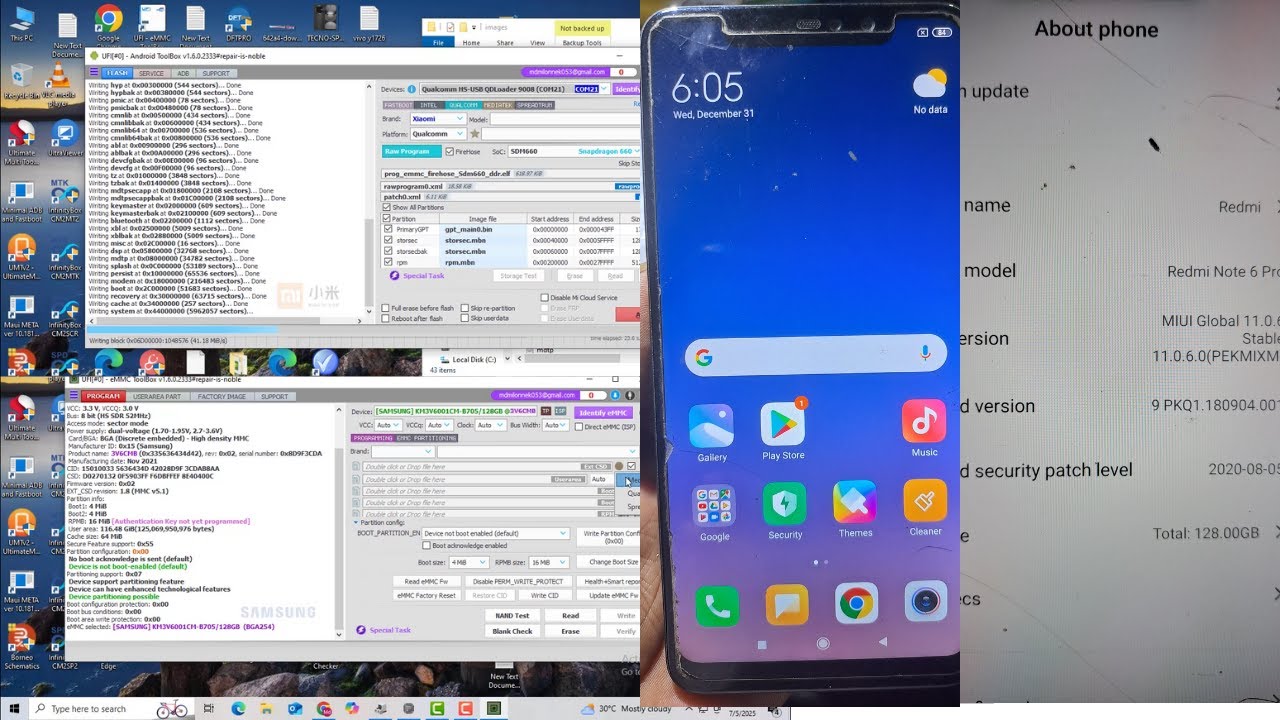 Redmi Note 6 Pro eMMC Change | Dead Boot Repair & Storage Replacement ...