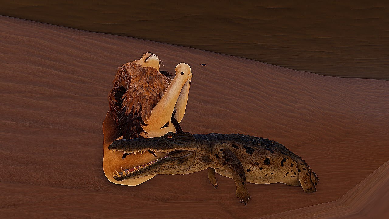 O TITÃ DOS RIOS! Vida de CROCODILO! Savannah Life ROBLOX!