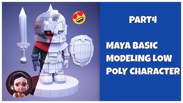Maya Basic Character modeling Part4
