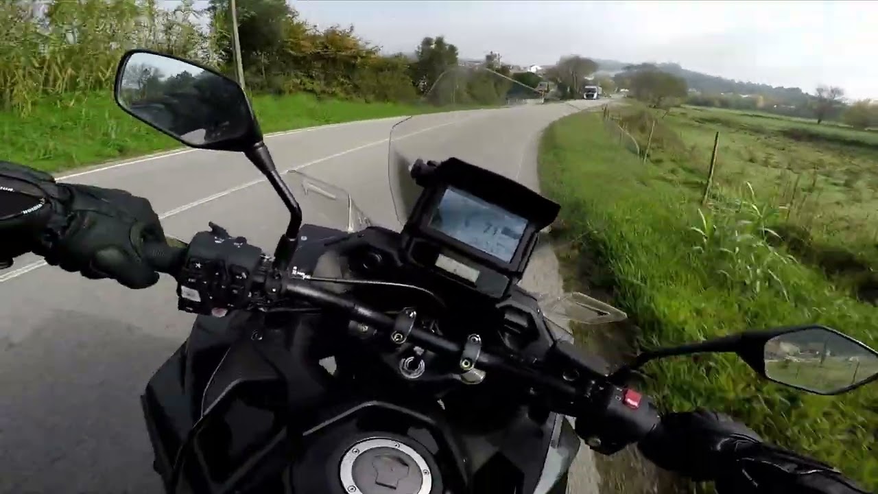 Testing out the Honda NT 1100