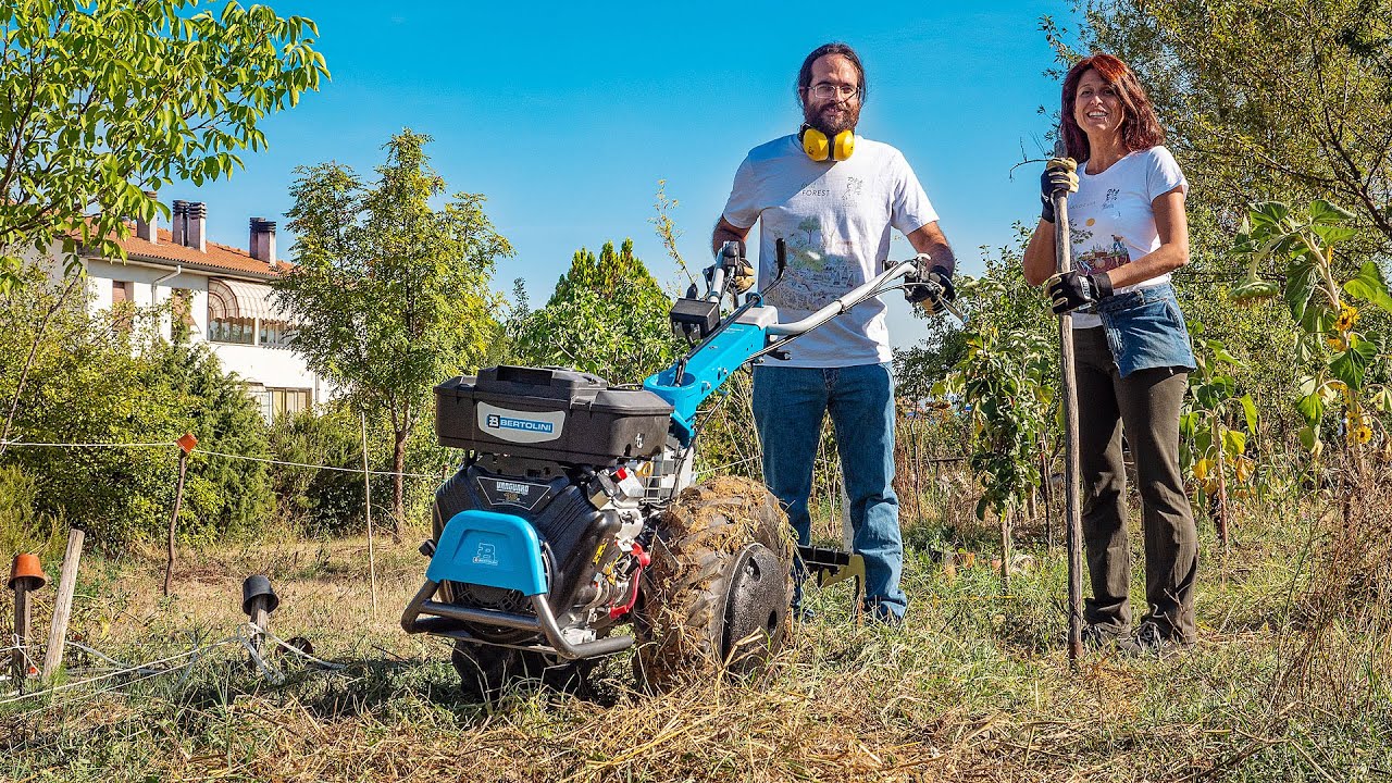 SOVESCIO AUTUNNALE: LAVORAZIONE DEL TERRENO E SEMINA. CON 