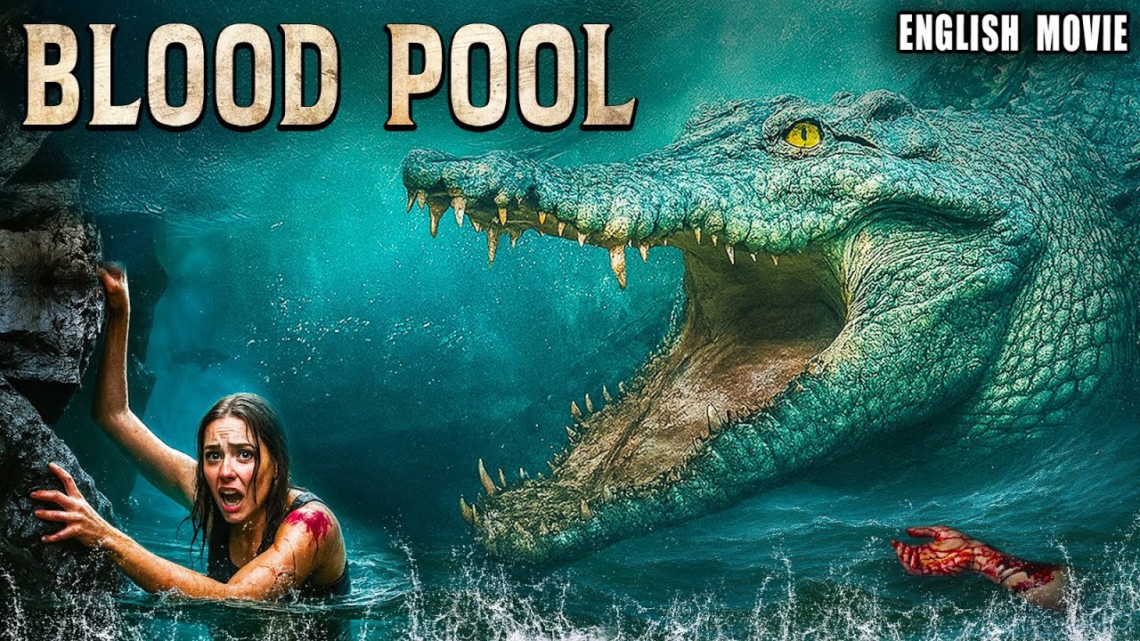 BLOOD POOL - Hollywood English Movie | Blockbuster Full Horror Thriller Crocodile Movie In English
